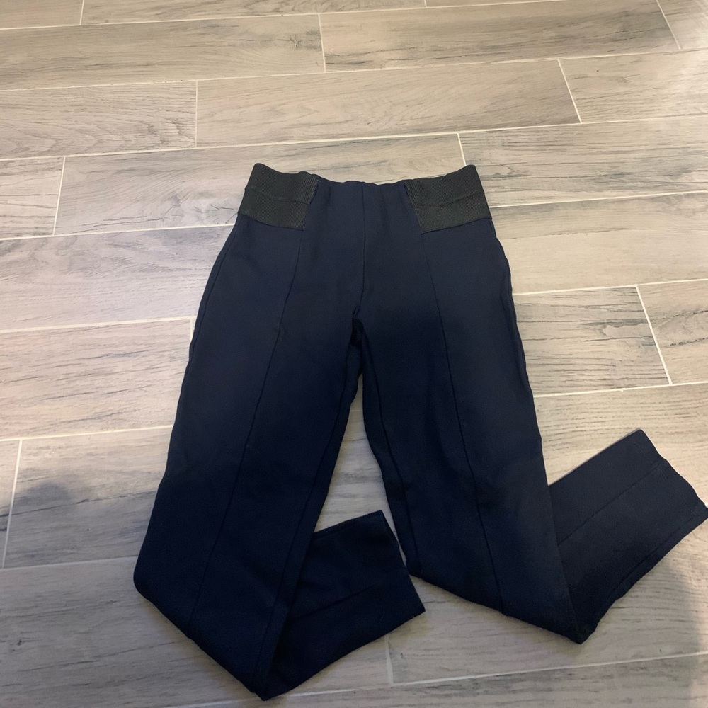 Navy ZARA leggings/work pants
